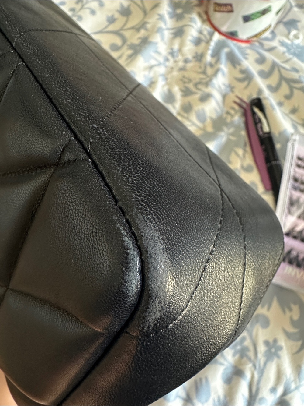 Coach Black Quilted Tabby 26 Leather Shoulder Bag with Gold Hardware - Picture 10 of 16